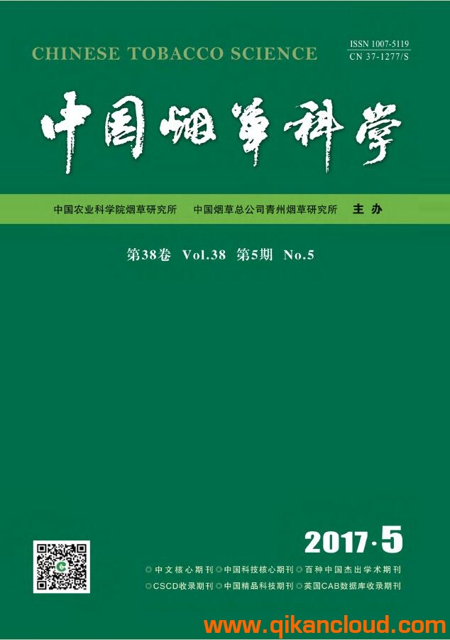 中國(guó)煙草科學(xué)